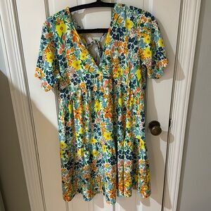 Wednesday’s Girl flower print dress
